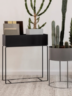 Plant Box Pot - Light Grey