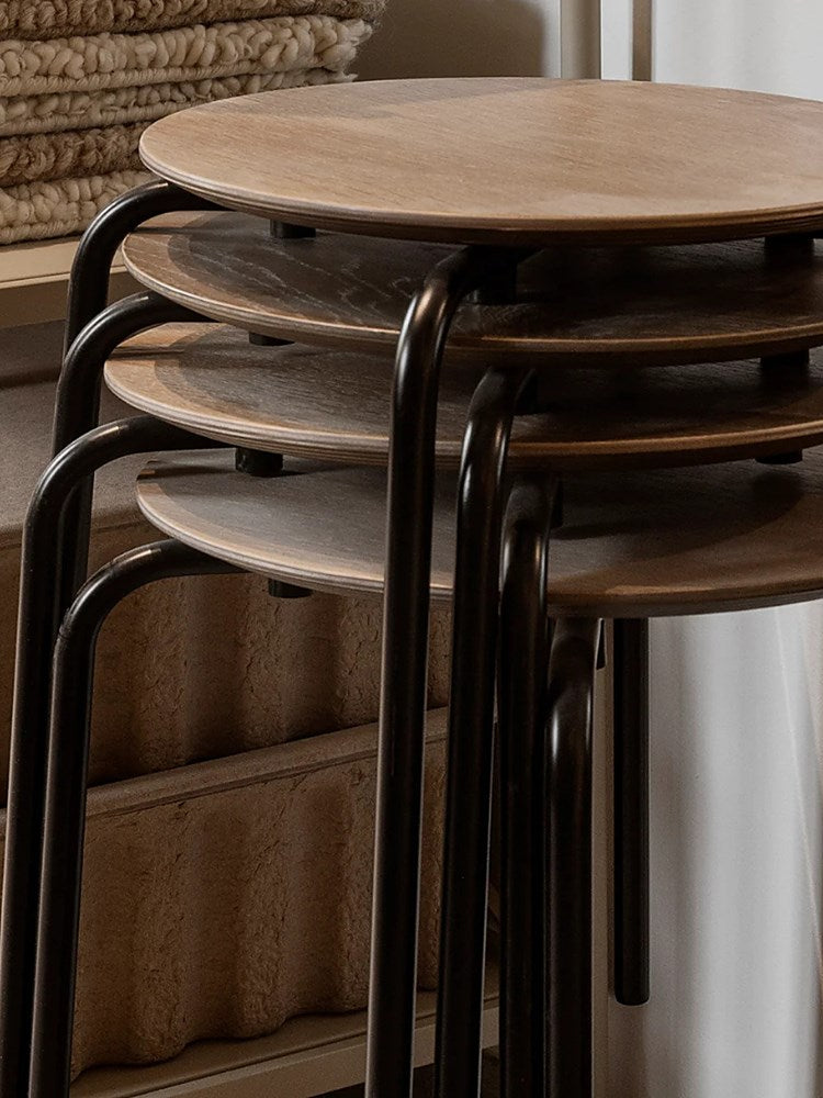 Herman Stool - White Oiled Oak