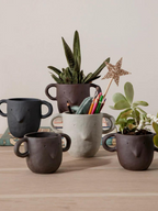Mus Plant Pot Large - Sand
