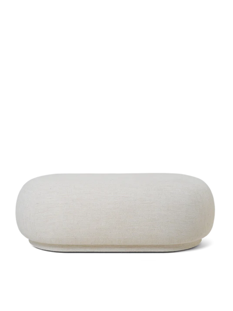 Rico Ottoman Boucle - Off-White