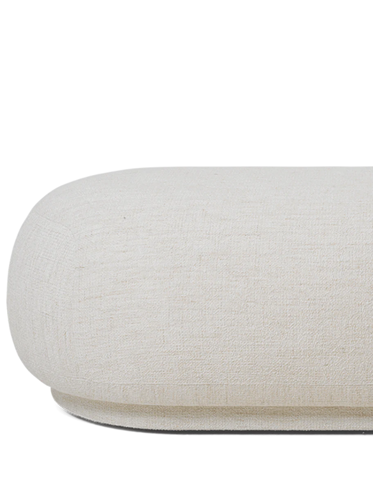 Rico Ottoman Boucle - Off-White