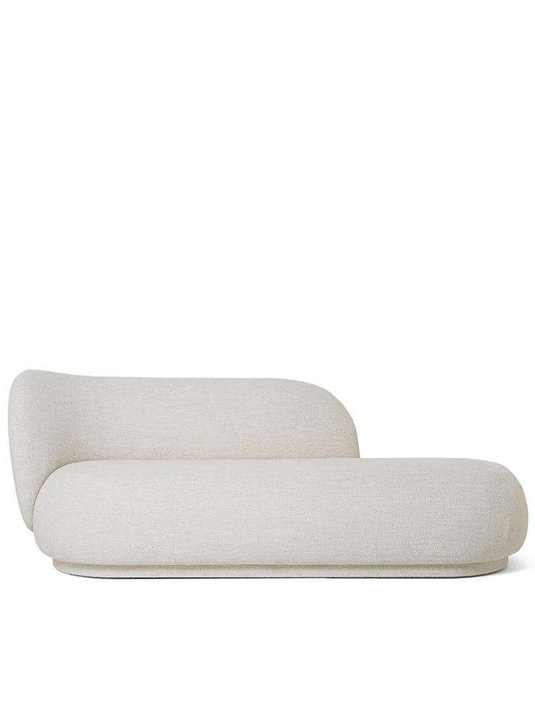 Rico Divan Boucle L - Off-White