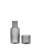 Ripple Small Carafe Set - Smoked Grey (Sample)