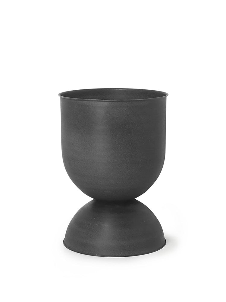 Hourglass Pot - Medium - Black