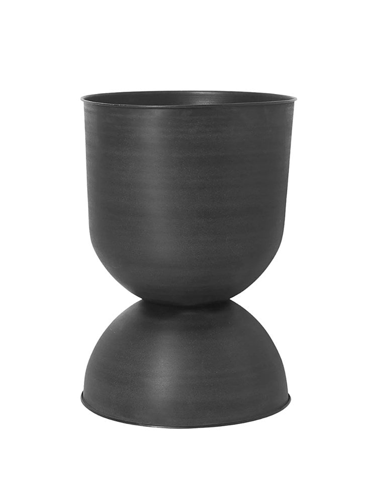 Hourglass Pot - Large - Black