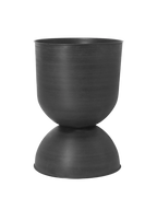 Hourglass Pot - Large - Black