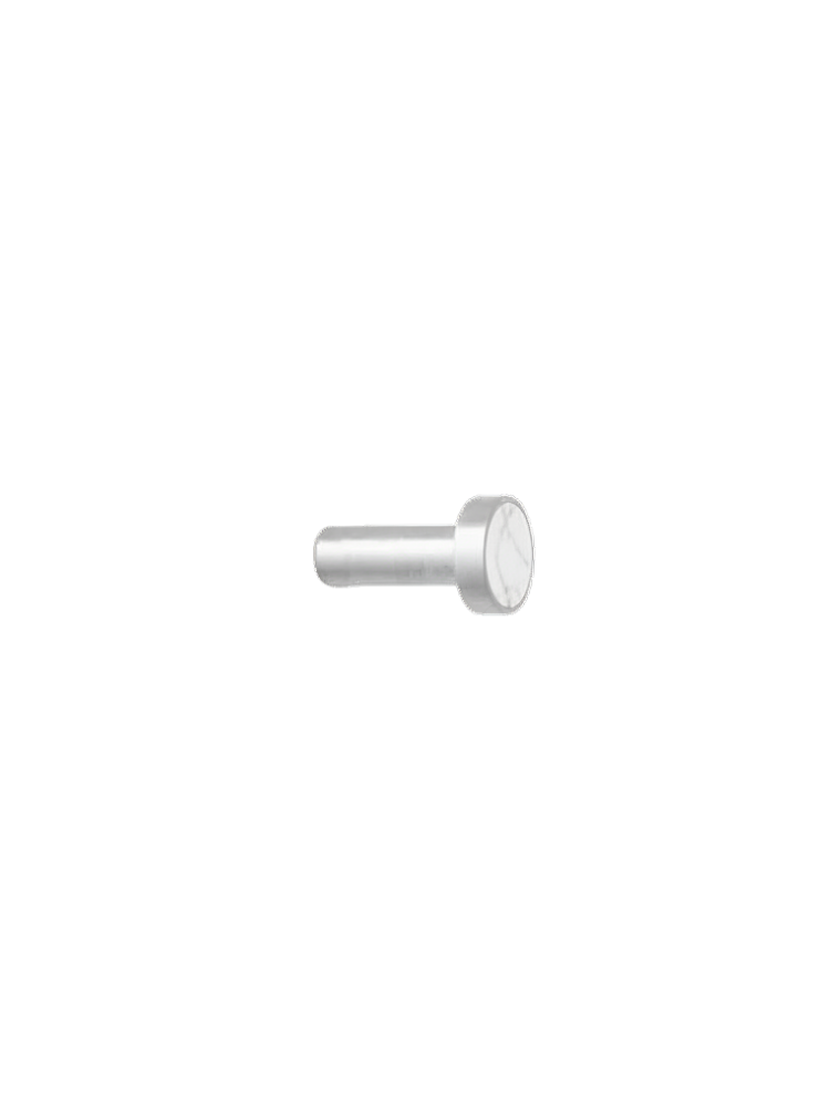 Ferm LIVING Steel Hook, White Marble SML – view 2