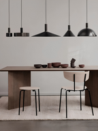 Collect Angle Shade & Pendant Set Black Brass