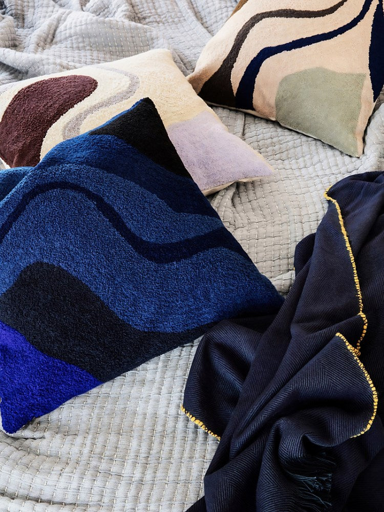 Vista Cushion - Dark Blue