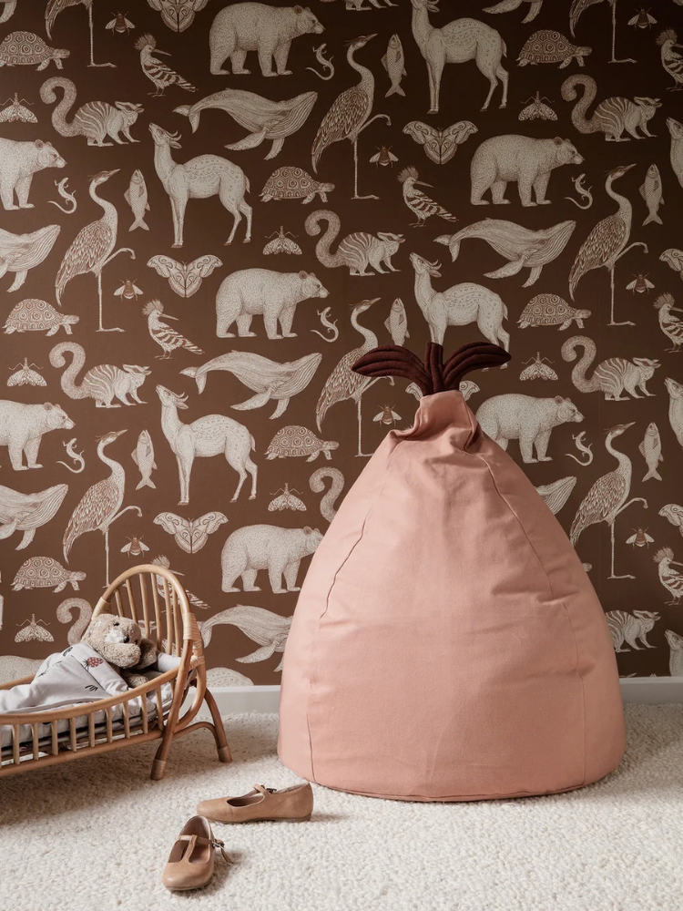 Pear Bean Bag - Dusty Rose