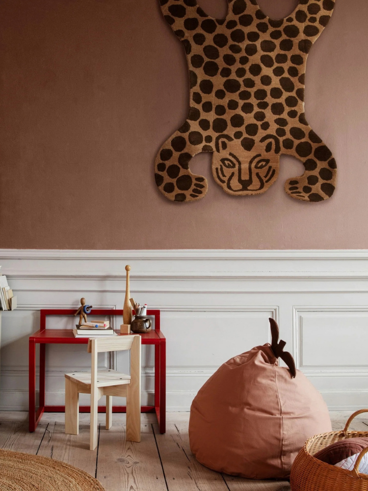 Pear Bean Bag - Dusty Rose