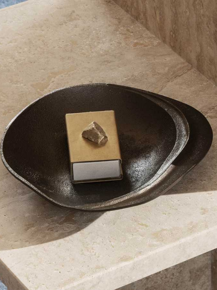 Forest Tray - Small - Black Brass