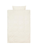 Dot Bedding Off-White Single