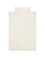 Dot Bedding Off-White Single