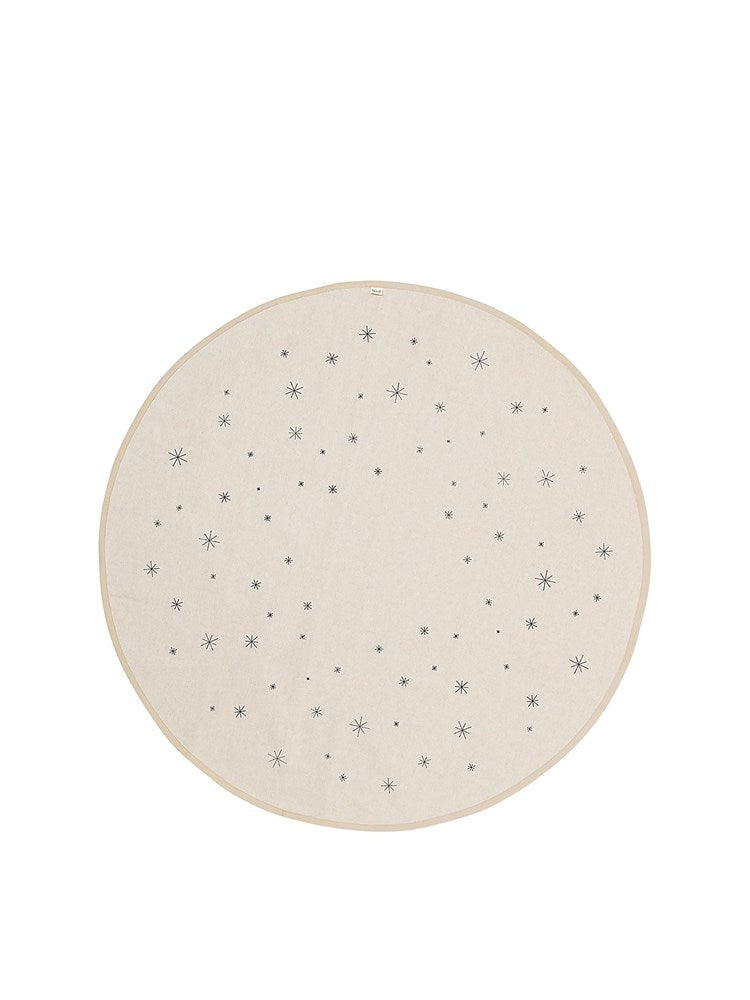 Star Christmas Tree Blanket - Sand
