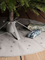 Star Christmas Tree Blanket - Sand