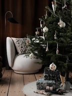 Star Christmas Tree Blanket - Sand
