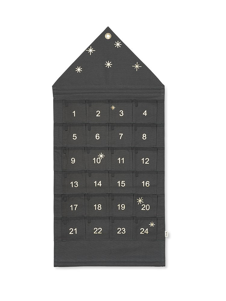 Star Christmas Calendar - D Green
