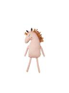 Horse Cushion - Dusty Rose