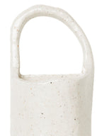 Speckle Wall Vase - Off-White