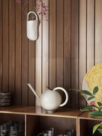 Speckle Wall Vase - Off-White