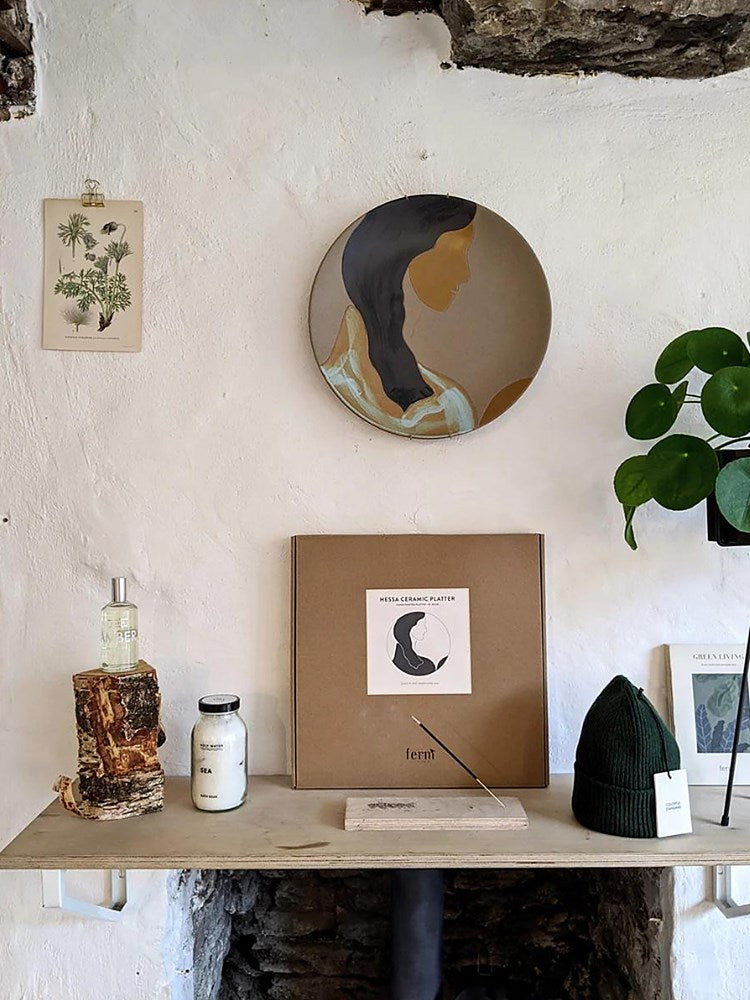 Ceramic Platter - Hessa - Multi