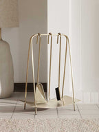 Port Fireplace Tools - Brass