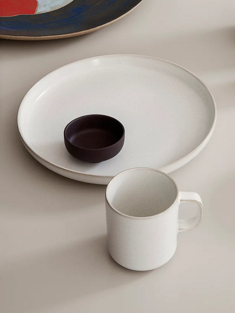 Sekki Plate - Large - Cream
