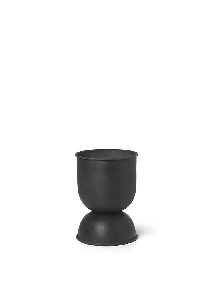 Hourglass Pot - Extra Small - Black