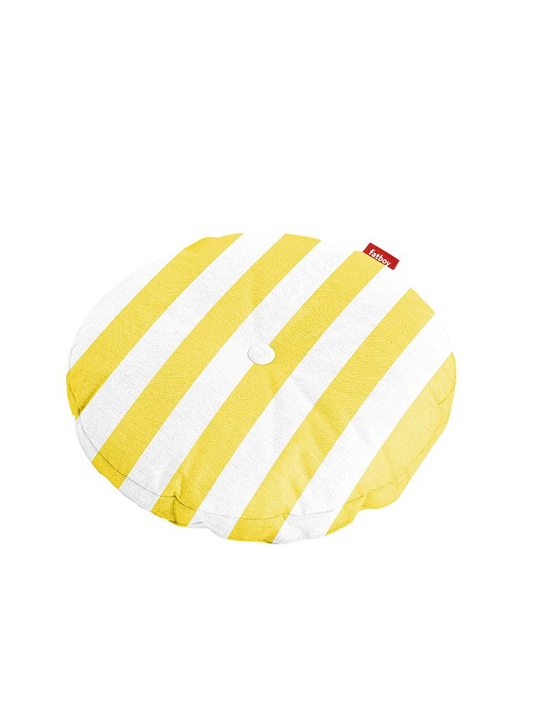 Circle Pillow Stripe Yellow