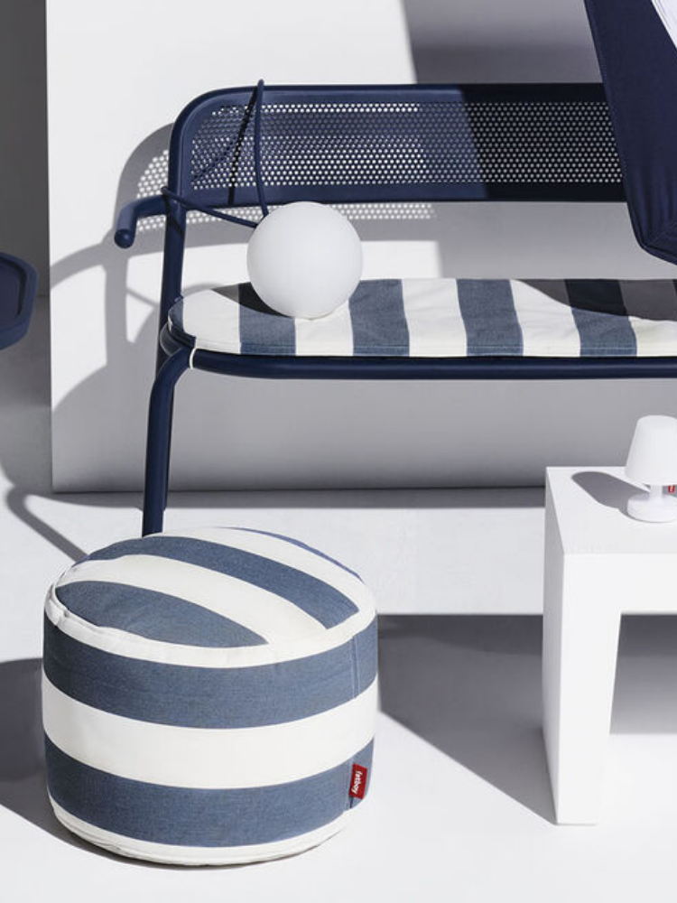 Point Outdoor Stripe Ocean Blue
