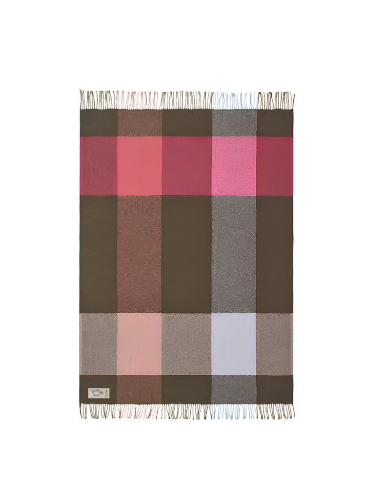 Colour Blend Blanket Rhubarb