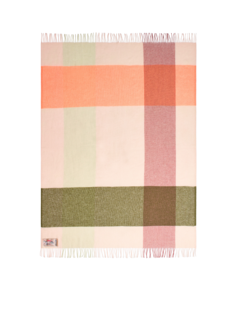 Colour Blend Blanket Clementine