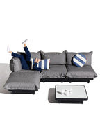 Paletti Corner Seat Rock Grey