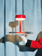Bellboy Lobby Red