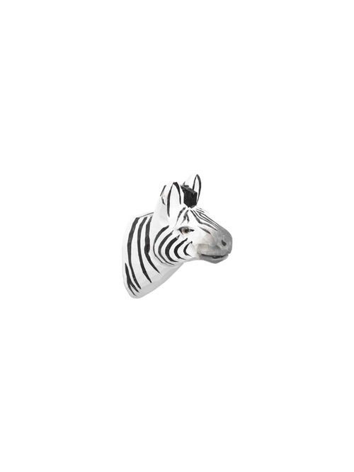 Animal Hand-carved Hook - Zebra