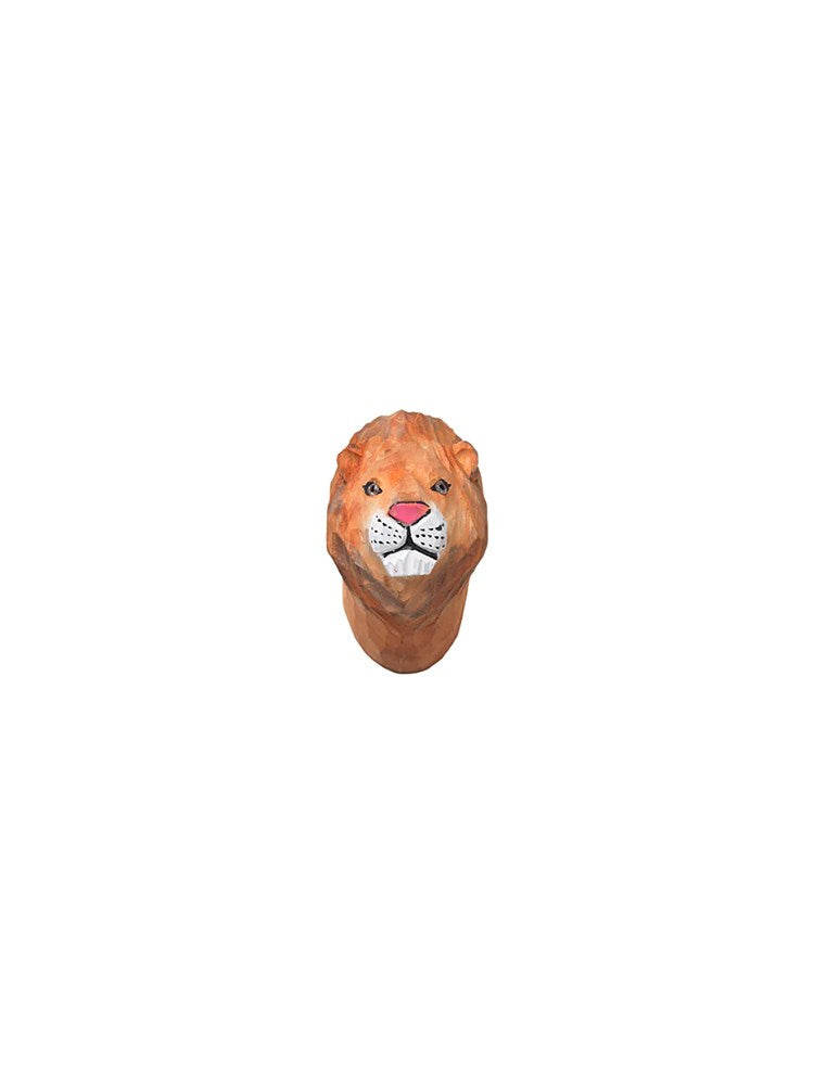 Animal Hand-carved Hook - Lion