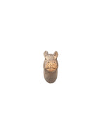 Animal Hand-carved Hook - Hippo