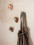 Animal Hand-carved Hook - Hippo