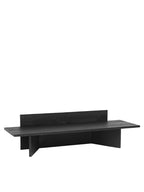 Oblique Bench - Black Stained Ash