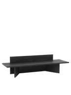 Oblique Bench - Black Stained Ash