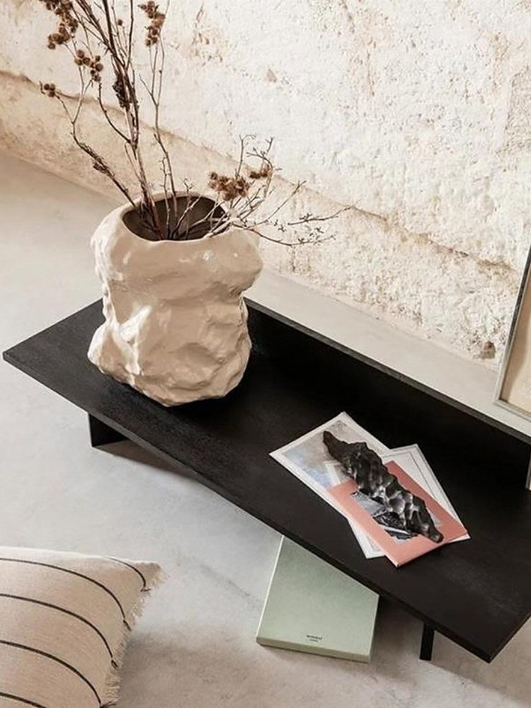 Oblique Bench - Black Stained Ash