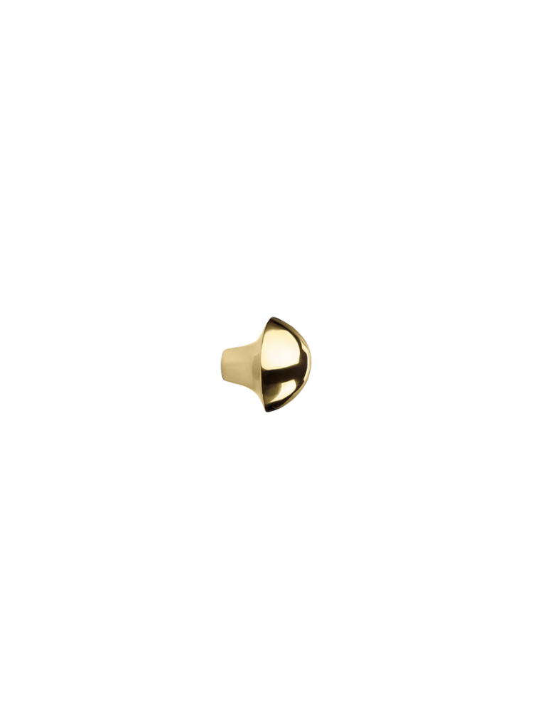 Mushroom Hook - Brass