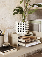 Ceramic Basket - Small - Off-white