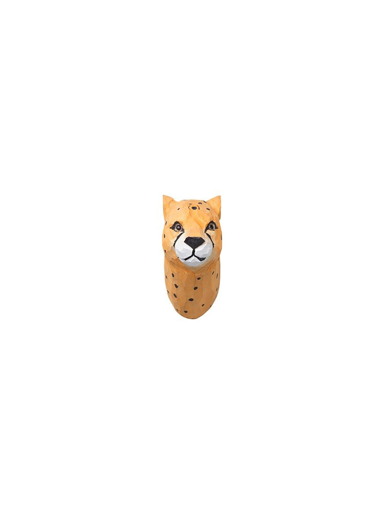 Animal Hand-carved Hook - Cheetah