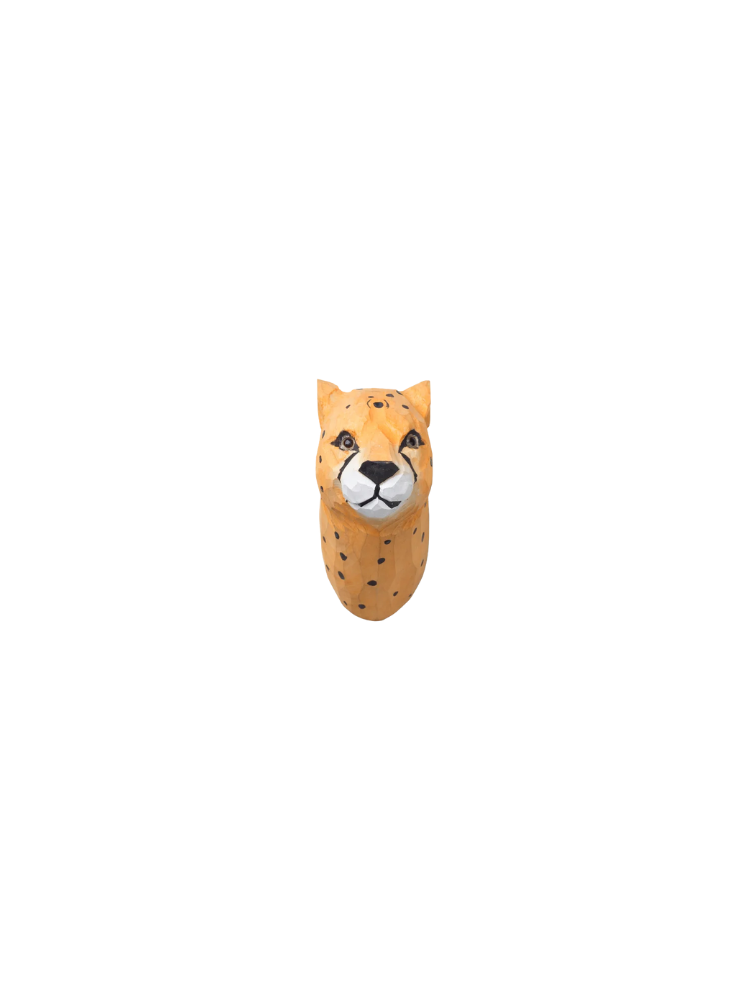 Animal Hand-carved Hook - Cheetah