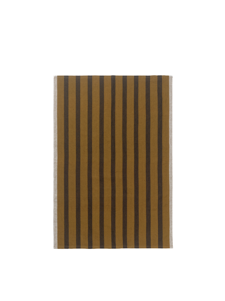Hale Tea Towel - Sugar Kelp/Black