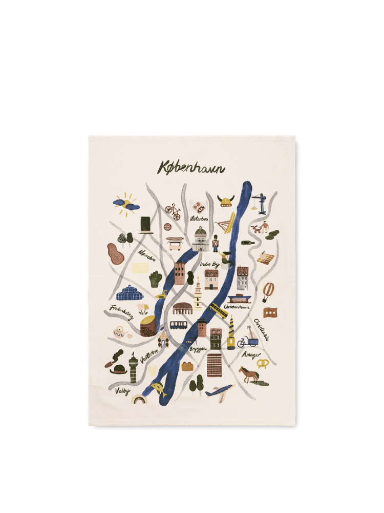 Copenhagen Tea Towel