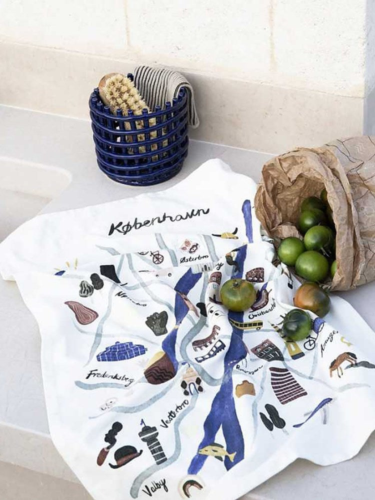 Copenhagen Tea Towel