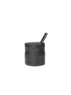 Flow Jar with spoon - Black